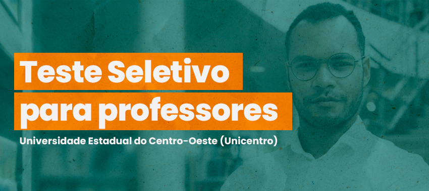 Unicentro Abre Processo Seletivo Para Professores Colaboradores