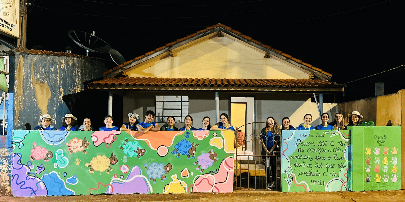 Atividade comunitária da Operação Rondon Paraná