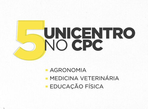 Cursos da Unicentro são destaque em avaliação do Ministério da Educação