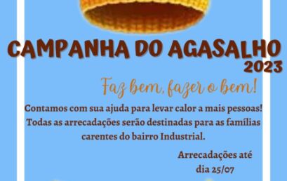 Câmpus Cedeteg realiza campanha de arrecadação de agasalhos para famílias carentes do bairro Industrial