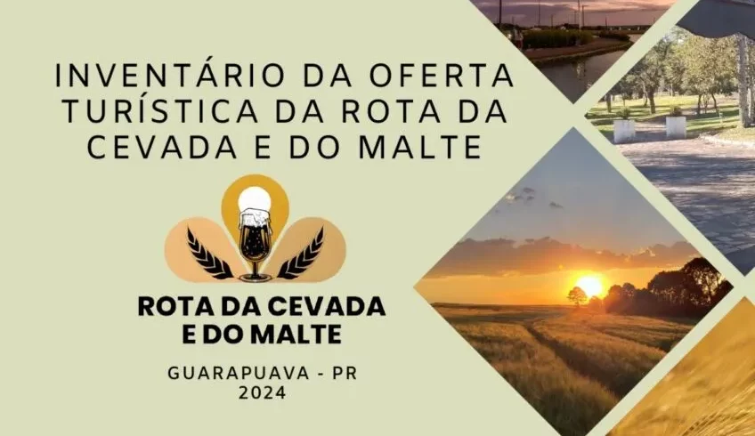 Inventário da Oferta Turística da Rota da Cevada e do Malte é entregue no evento Guarapuava Gastronômica