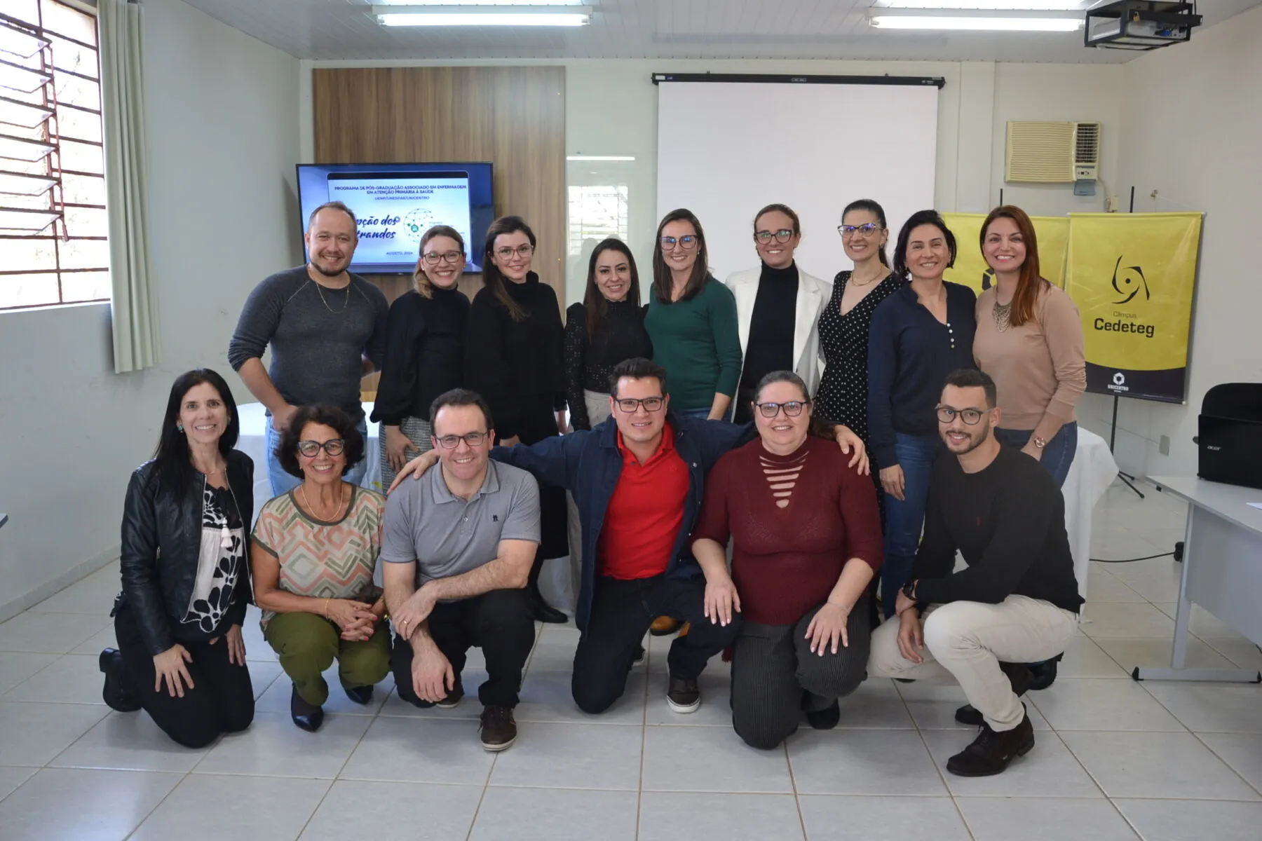 Primeira turma do Mestrado Profissional em Enfermagem da Unicentro é recepcionada com entusiasmo