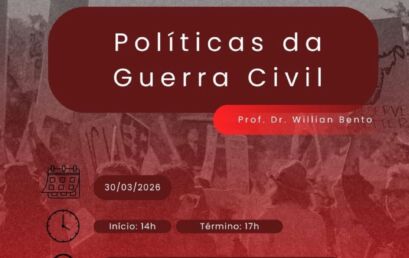 PET Filosofia promove minicurso sobre ‘Políticas da Guerra Civil’