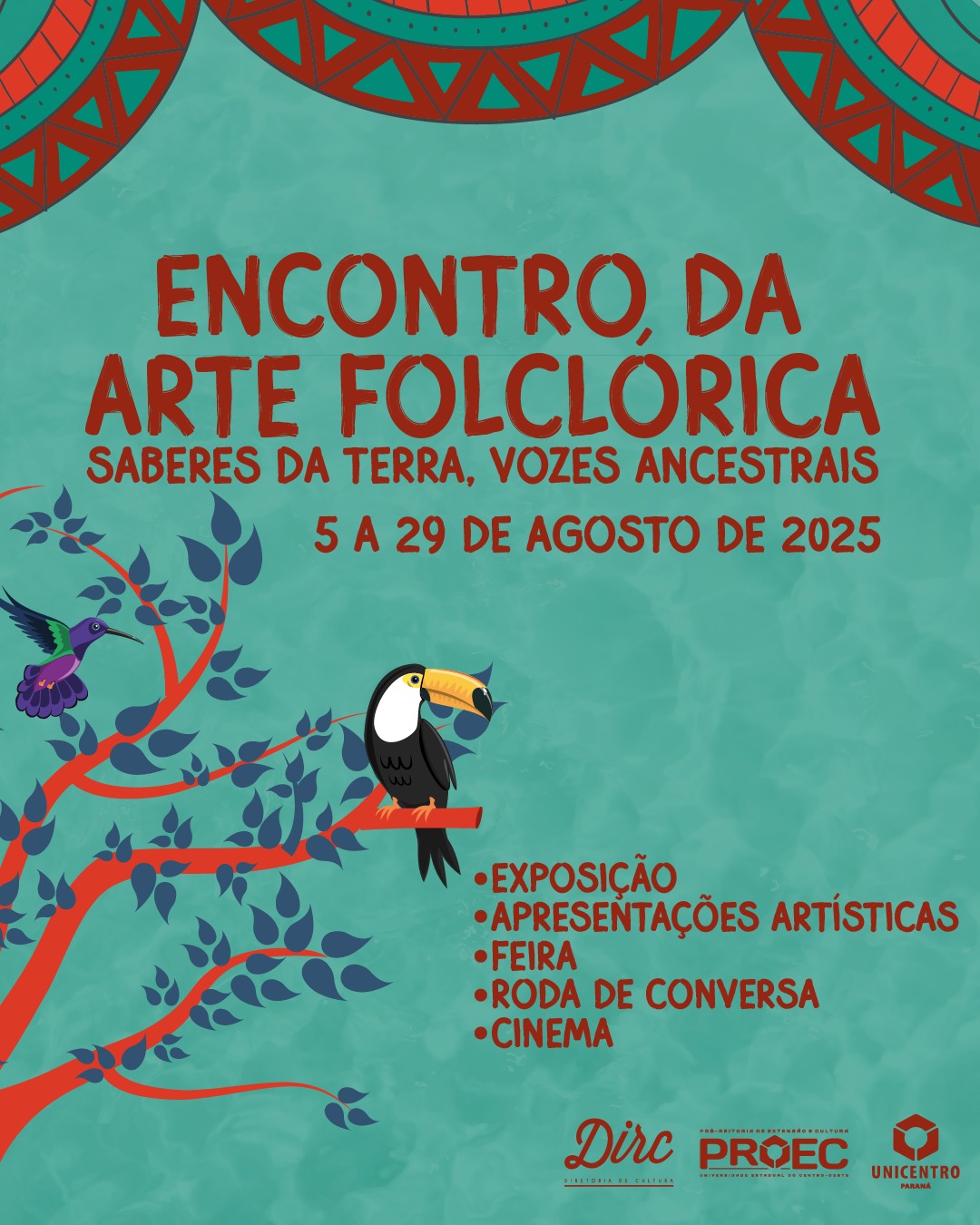 Editais Abertos para o Encontro da Arte Folclórica 2025