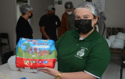 PET-Engenharias produz fraldas para vítimas das enchentes no Rio Grande do Sul