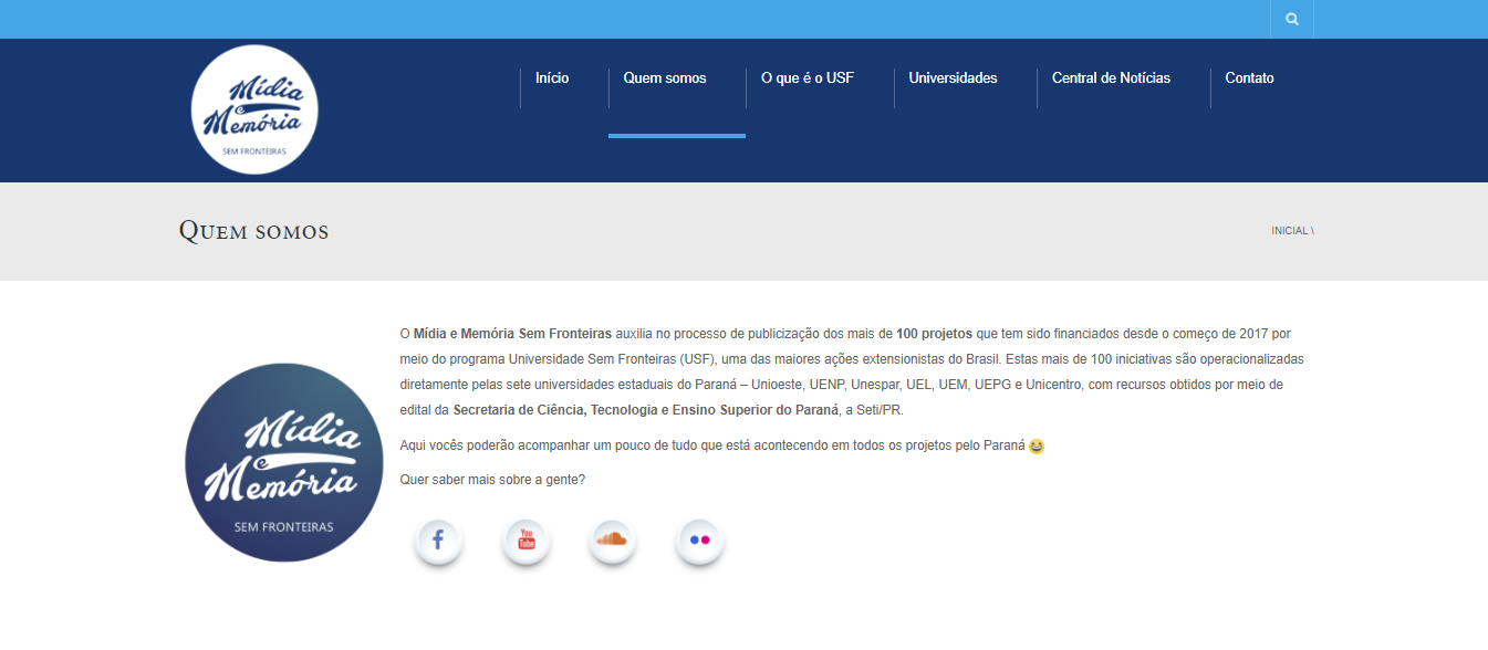 USF agora tem portal de materiais midiáticos