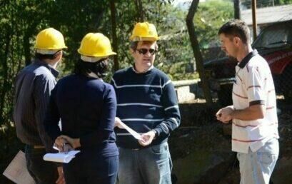 Reitor e diretores visitam obras do novo acesso ao Cedeteg