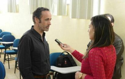 Unicentro recebe visita de professor da Universidade Nova de Lisboa