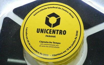 Unicentro lacra Cápsula do Tempo