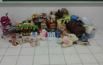 Acadêmicos concluem a 1ª campanha Pedagogia Solidária da Unicentro