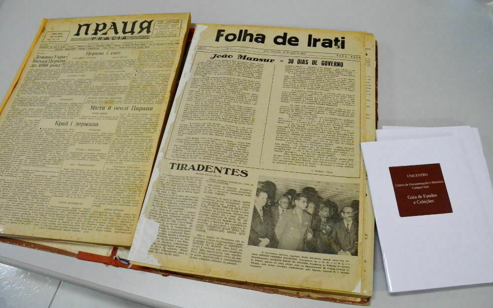 Cedoc recebe doação de acervos dos jornais Pracia e Folha de Irati