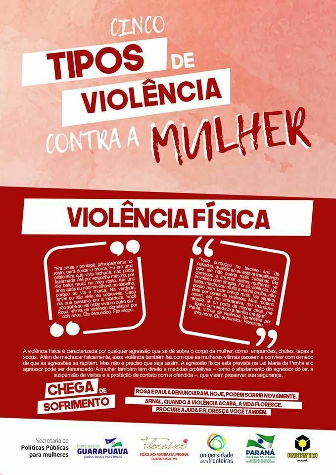 Projeto Florescer da Unicentro lança produtos para combate a violência contra à mulher