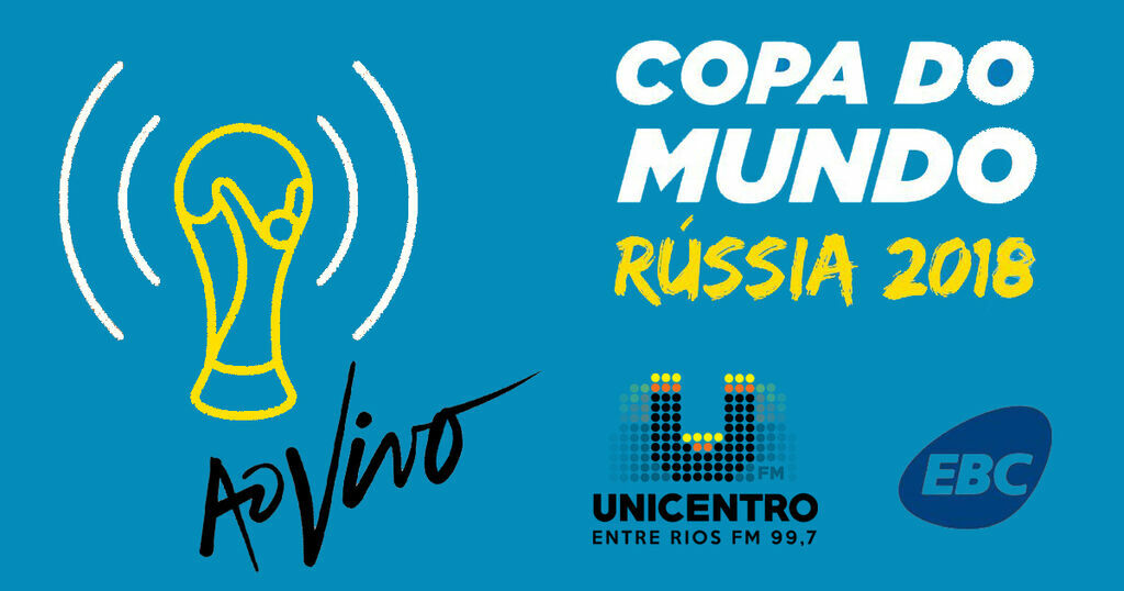 Unicentro FM transmite jogos do Brasil na Copa