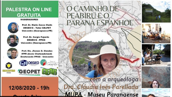 O Caminho de Peabiru e o Paraná Espanhol são temas de live nesta quarta, 12