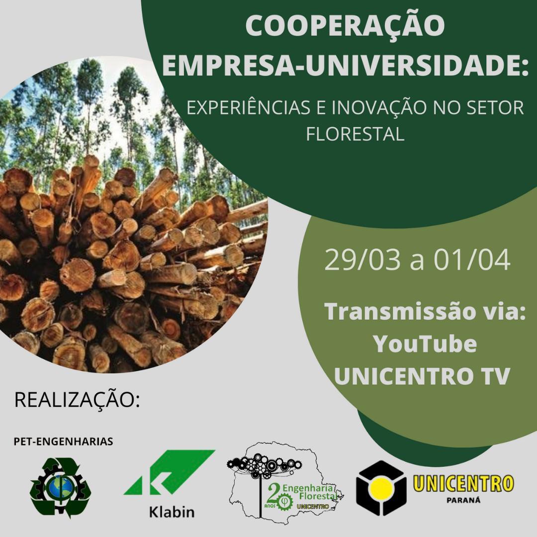 Unicentro promove, em parceria com a Klabin, evento na área de engenharia florestal