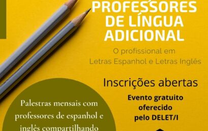 Formação de professores de língua adicional é tema de evento