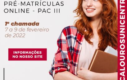 Unicentro inicia, na segunda-feira, pré-matrícula de aprovados pelo PAC