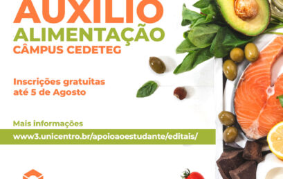 Unicentro reabre inscrições para auxílio alimentação válido para RU do Cedeteg