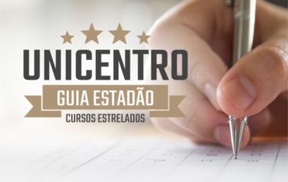 Unicentro tem 43 cursos estrelados na edição 2022 do Guia da Faculdade