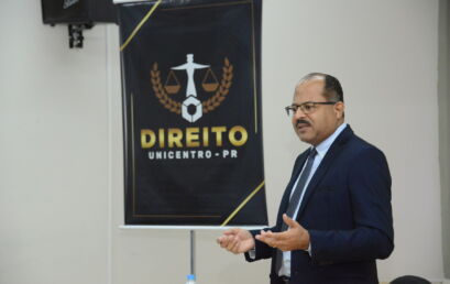 Departamento de Direito da Unicentro realiza palestra em comemoração ao Dia do Advogado