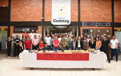 3º Café de Natal celebra a união e confraternização no Câmpus Cedeteg