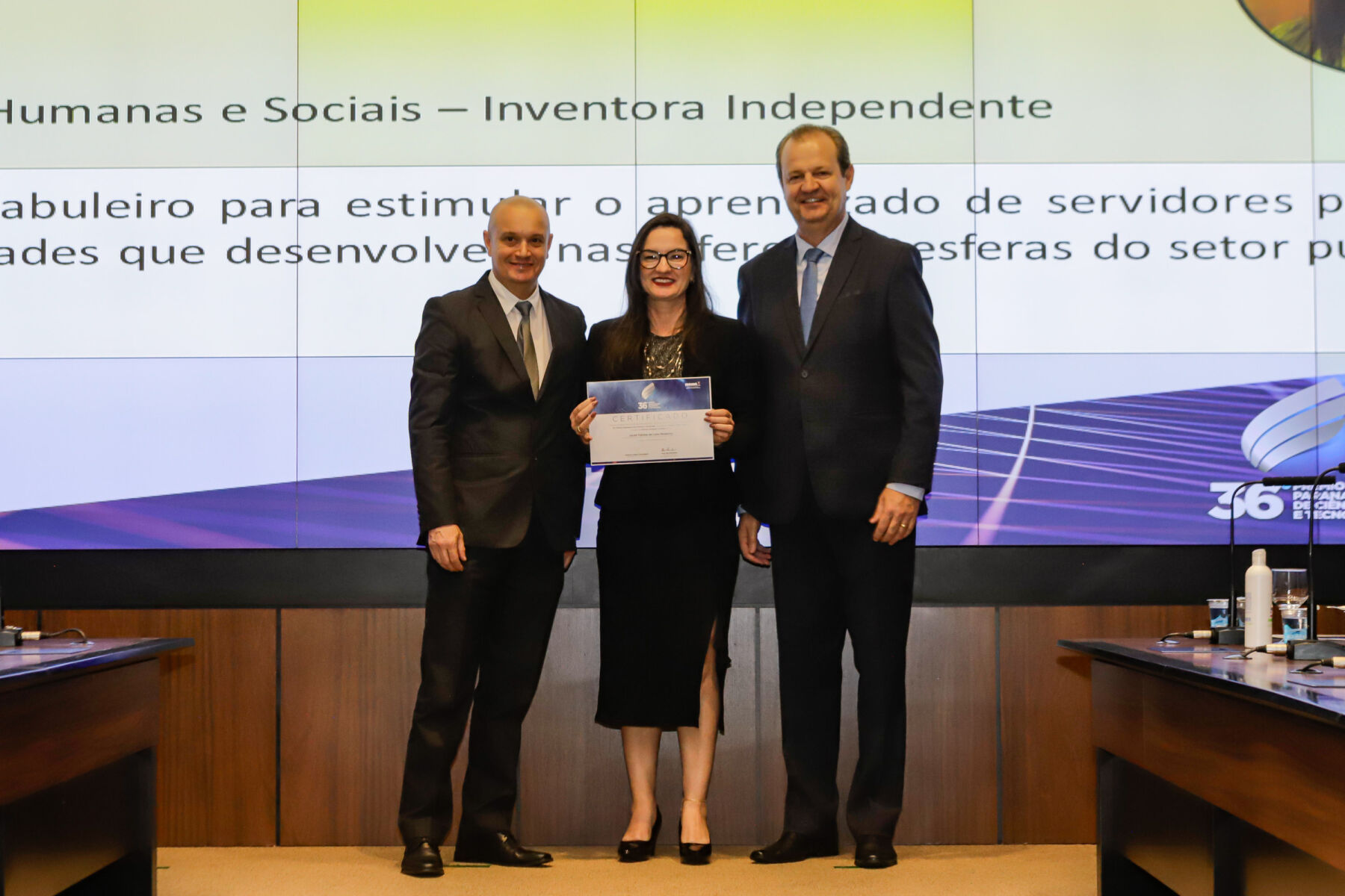 Aluna do MBA em Gestão Pública e Inovação da Unicentro conquista Prêmio Paranaense de Ciência e Tecnologia