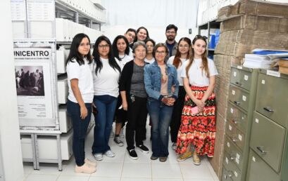 Centro de Documentação e Memória da Unicentro recebe CeDoc Litoral em visita técnica