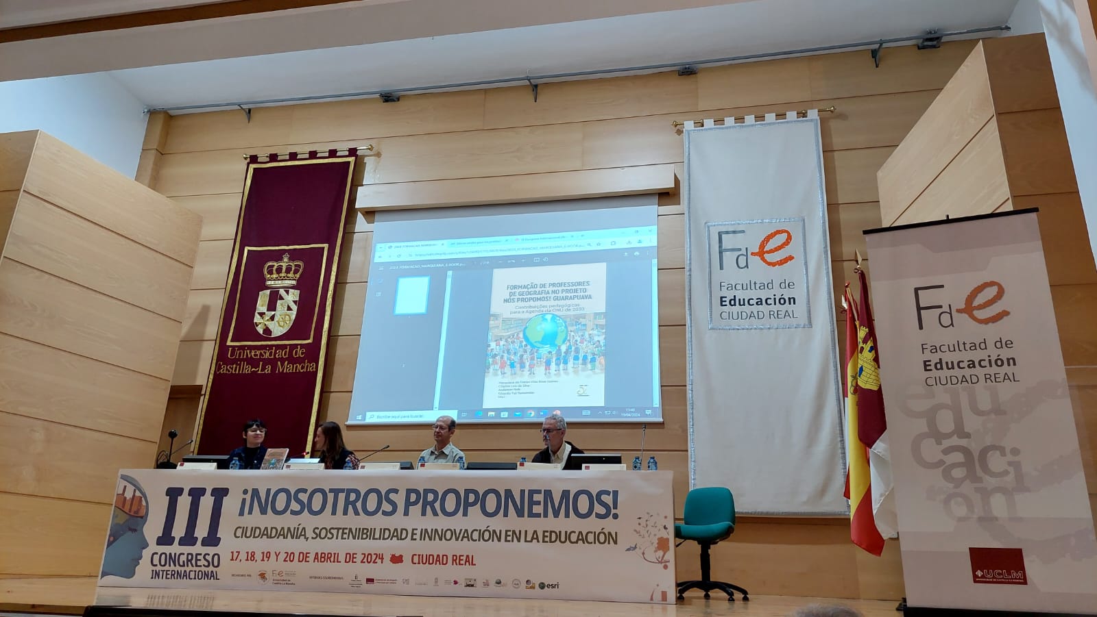 Docente da Unicentro participa do 3º Congresso Internacional “Nós Propomos!” na Espanha