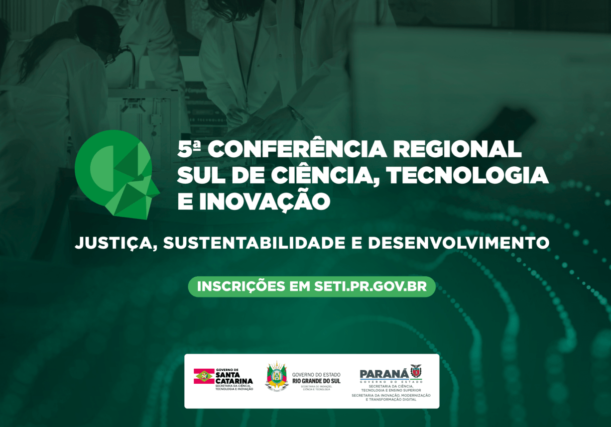 Paraná sediará Conferência Regional de Ciência, Tecnologia e Inovação; inscrições estão abertas