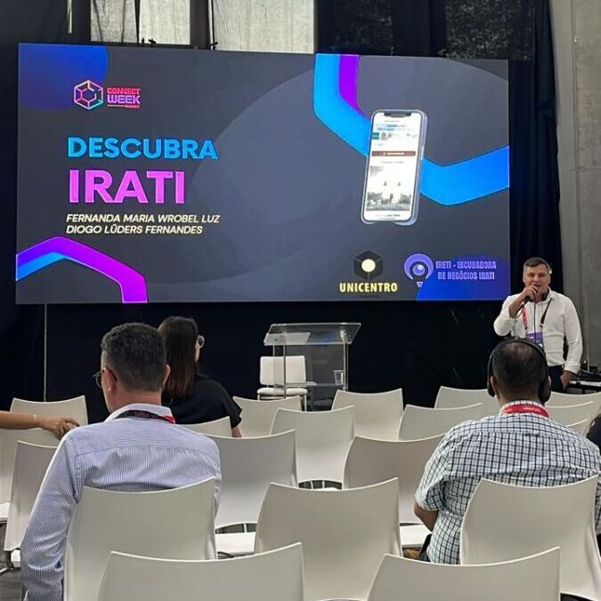 Projeto da Ineti e da Unicentro é apresentado no Connect Week Summit 2024