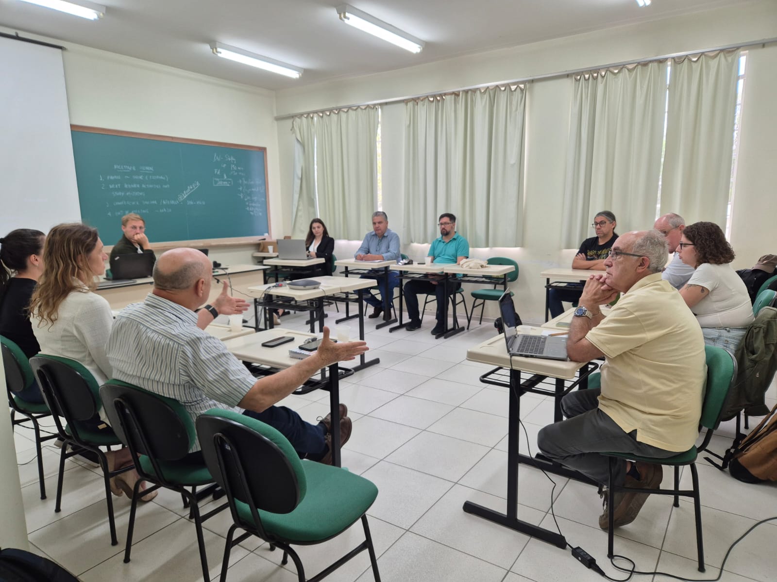 Unicentro e Universidade de Rotemburgo planejam próximos passos do convênio de cooperação