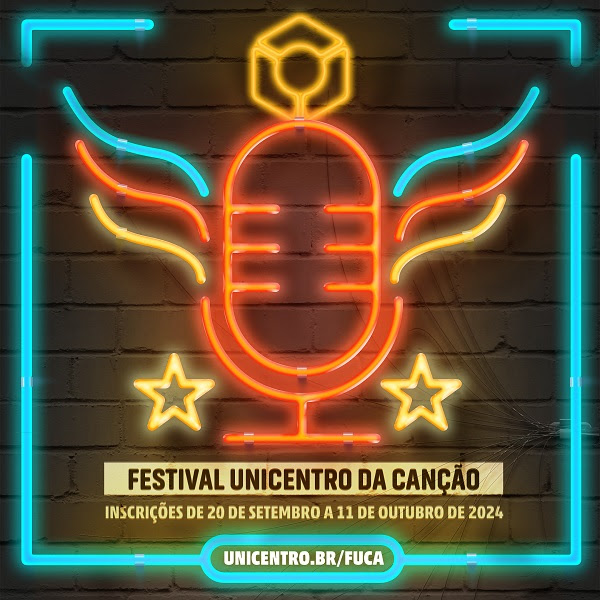 Inscrições para o 10º Festival Unicentro da Canção (Fuca) estão abertas