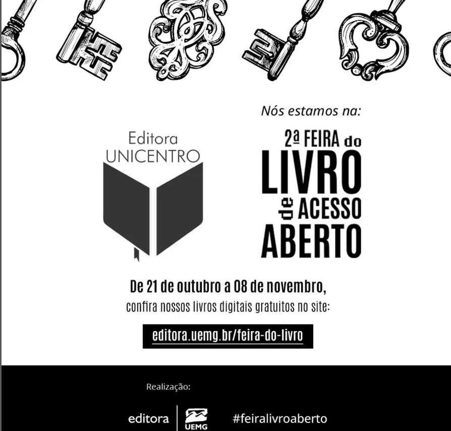 Editora Unicentro participa da 2ª Feira do Livro de Acesso Aberto