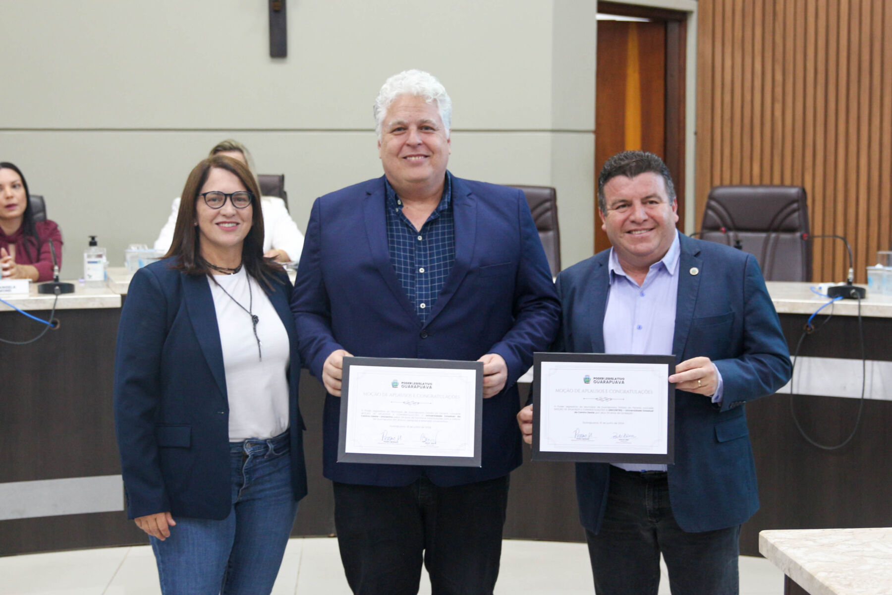 Unicentro é homenageada pela Câmara Municipal de Guarapuava pelos 34 anos de contribuição à região