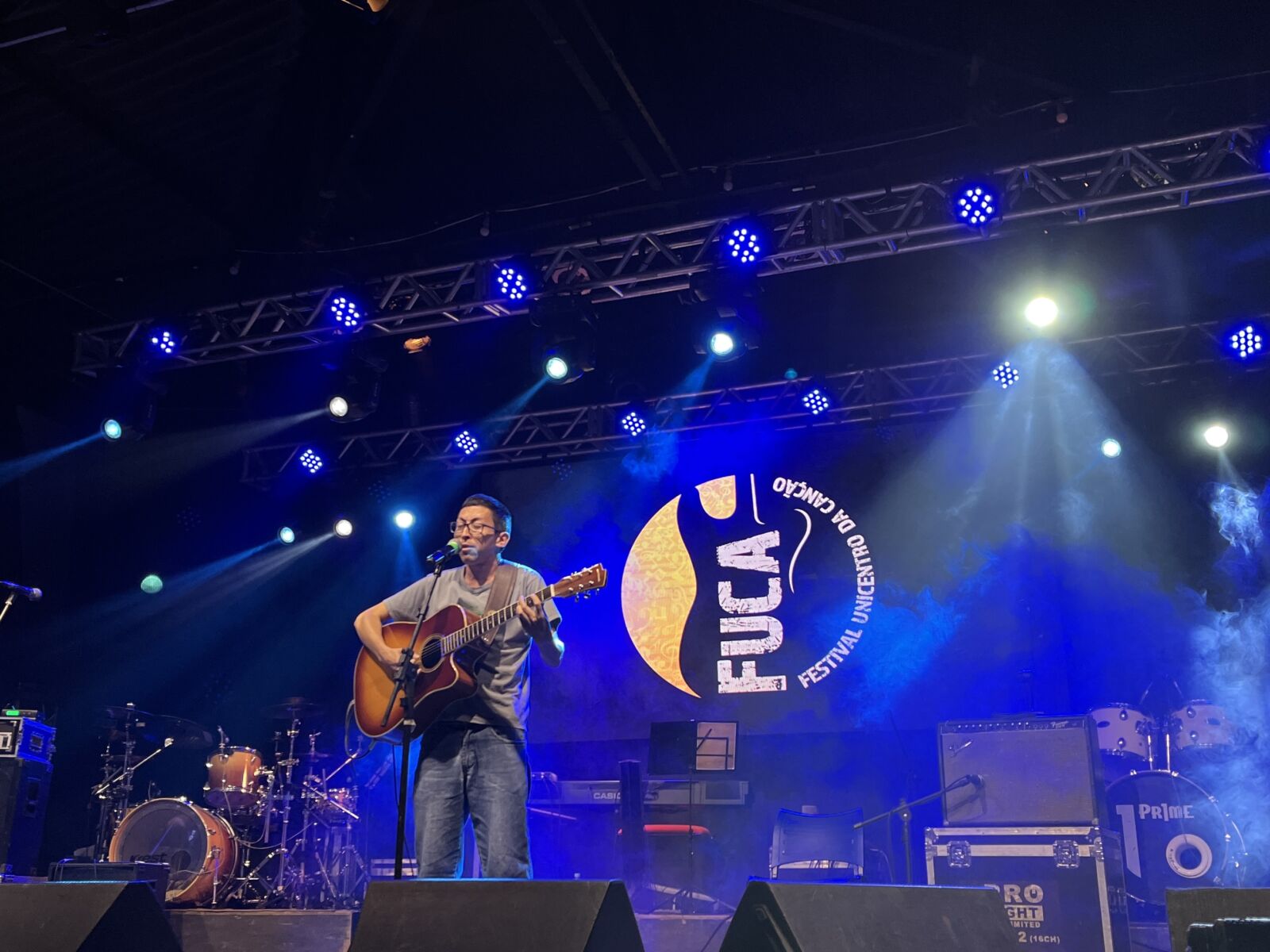 Variedade de gêneros musicais e divulgação dos finalistas marcam segunda noite do Fuca