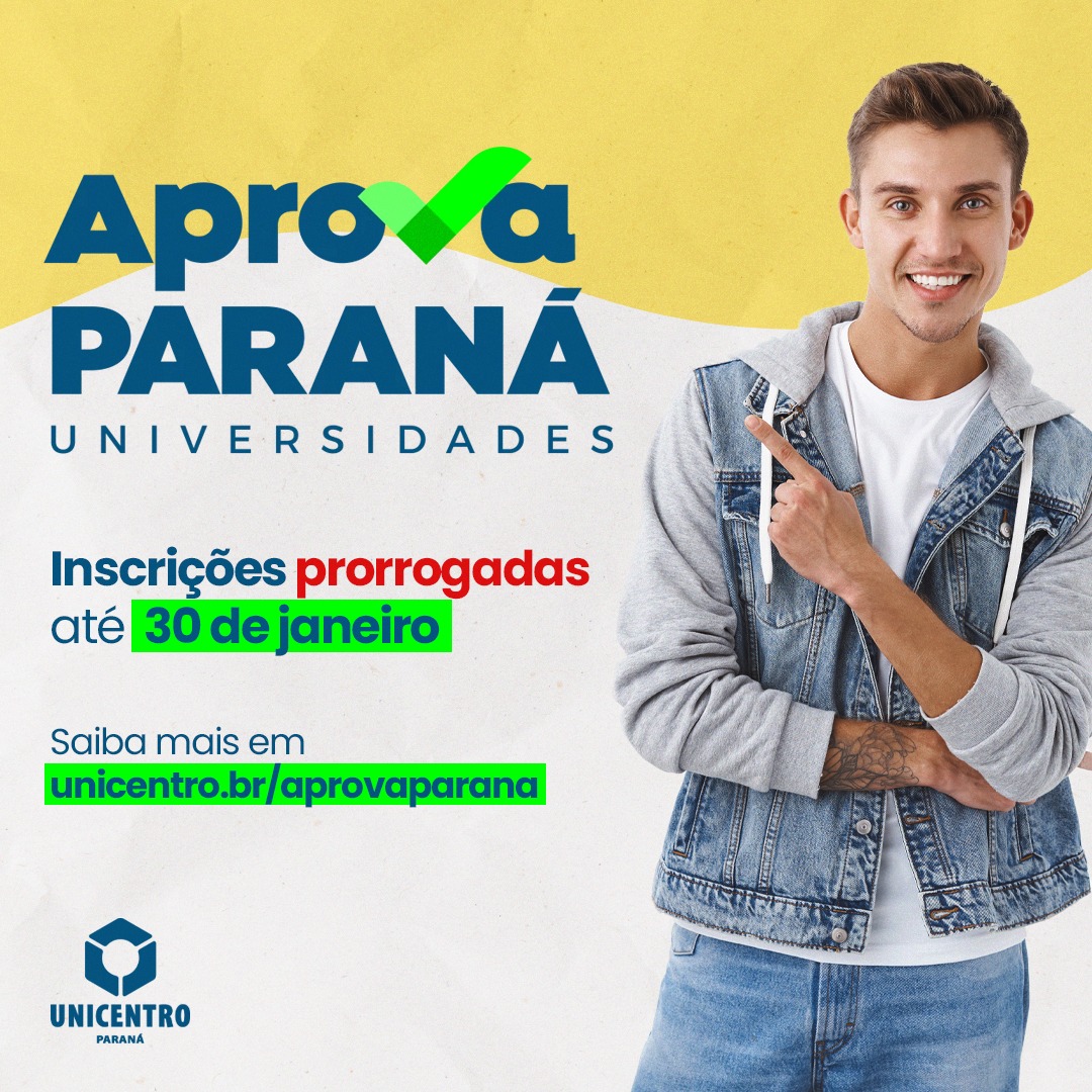 Aprova Paraná Universidades: Inscrições prorrogadas