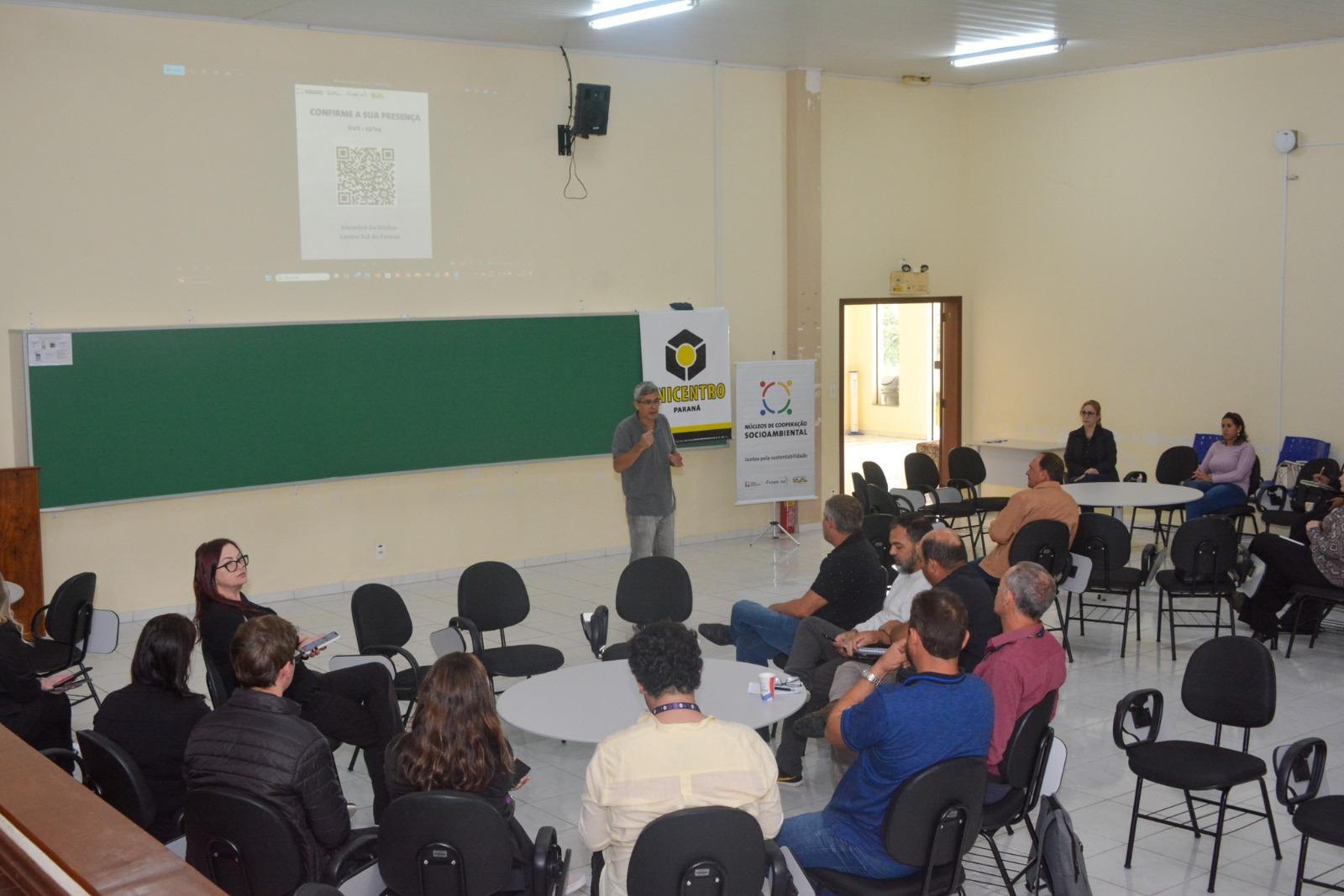 Câmpus de Irati sedia Encontro do Núcleo de Cooperação Socioambiental do Centro-Sul do Paraná