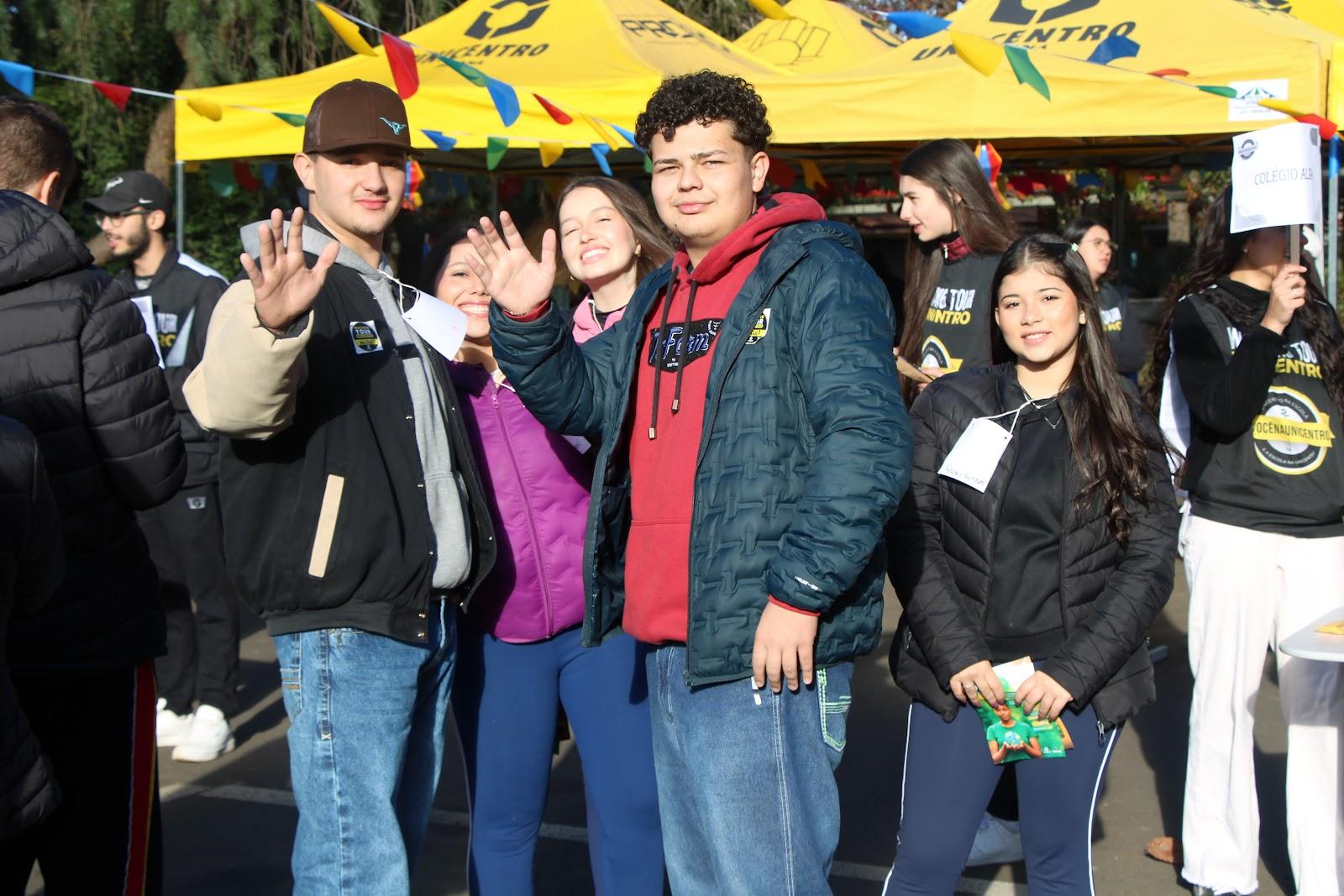 Walking Tour reúne mais de 2 mil estudantes no Câmpus Cedeteg