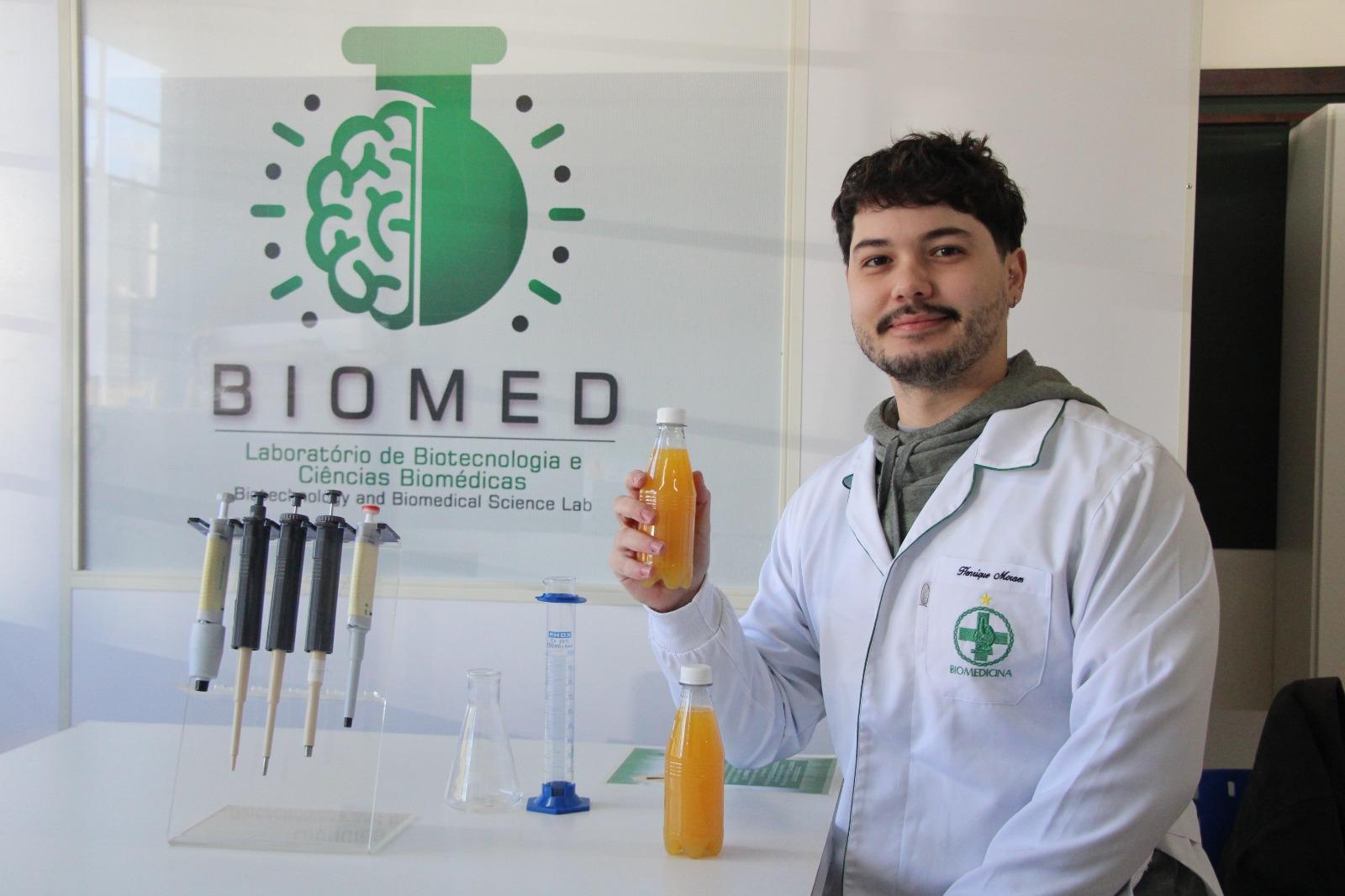 Pesquisador da Unicentro desenvolve refrigerante funcional com potencial para uso pré-treino em atletas