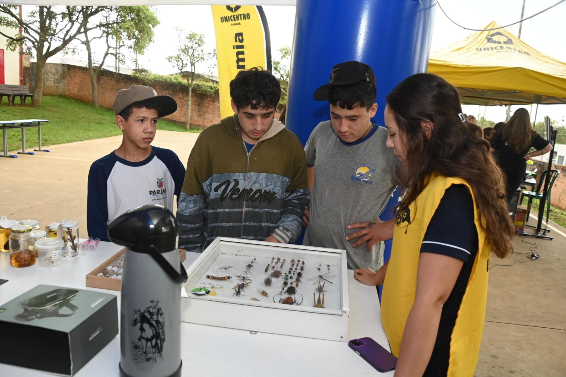 Unicentro participa da Feira de Profissões e Empreendedorismo da Escola Rui Barbosa
