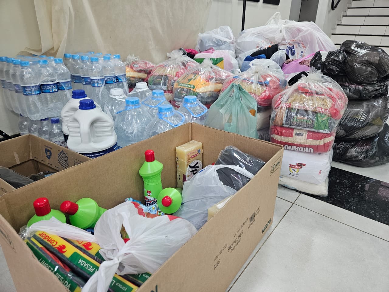 Unicentro mobiliza comunidade acadêmica em ações solidárias após tempestade no Centro-Sul do Paraná