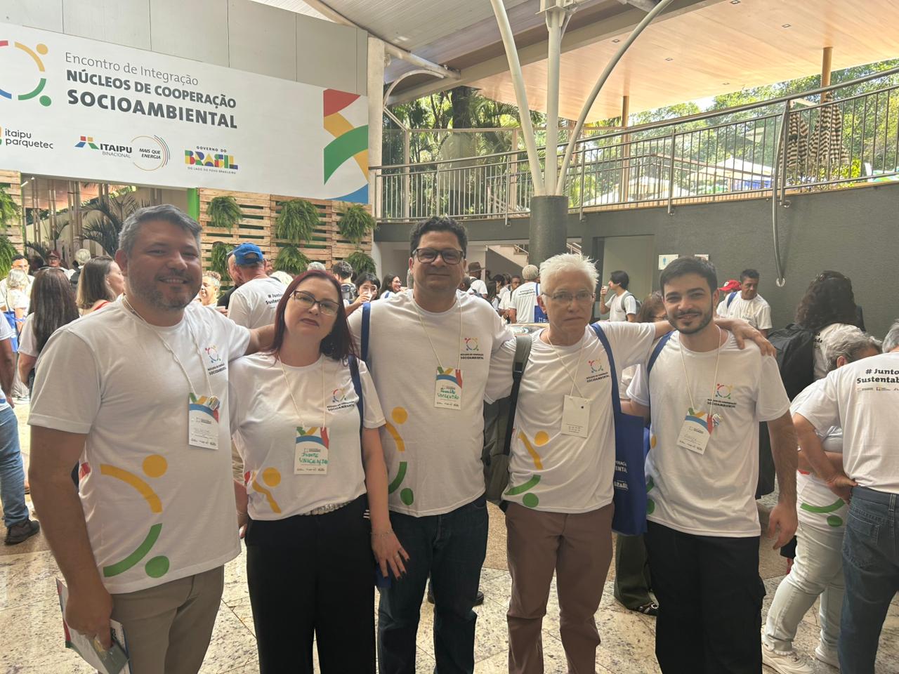 Unicentro participa da segunda edição do Encontro de Integração dos Núcleos de Cooperação Socioambiental, em Foz do Iguaçu Unicentro participa da segunda edição do Encontro de Integração dos Núcleos de Cooperação Socioambiental, em Foz do Iguaçu
