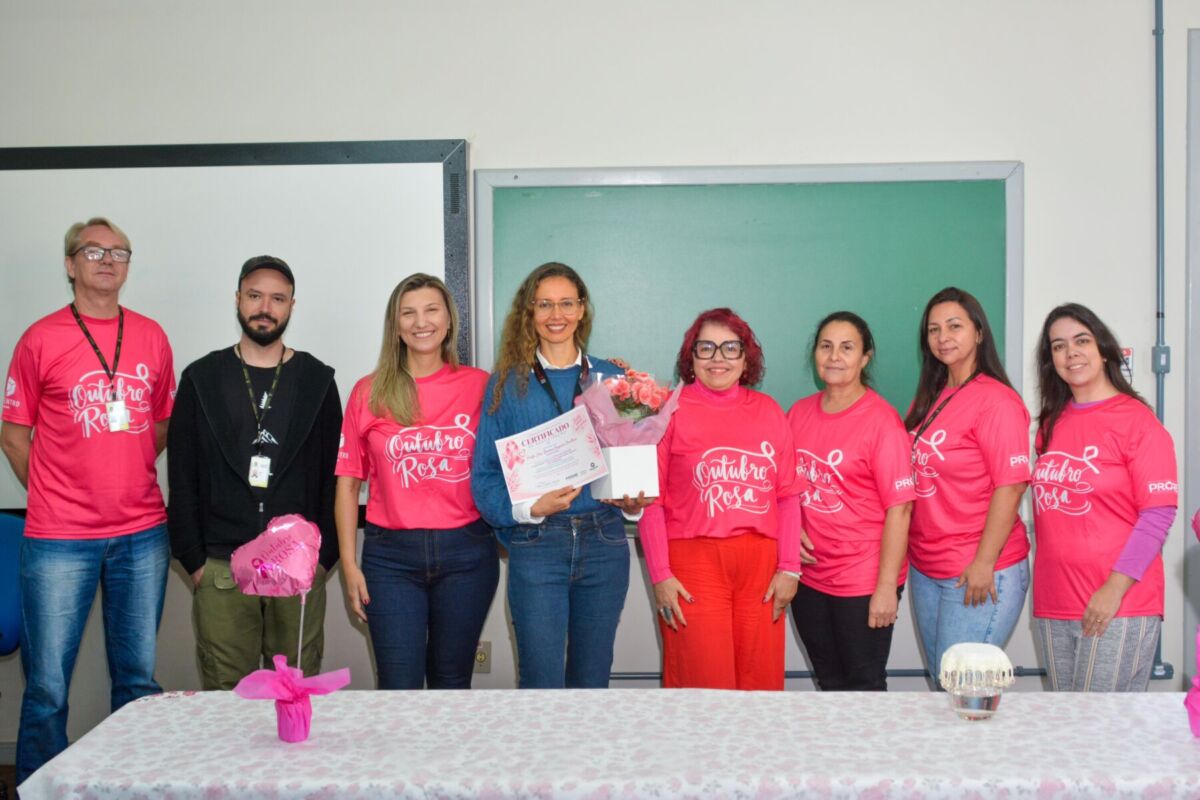 Palestra e coleta de preventivo marcam ações do Outubro Rosa no Câmpus de Irati