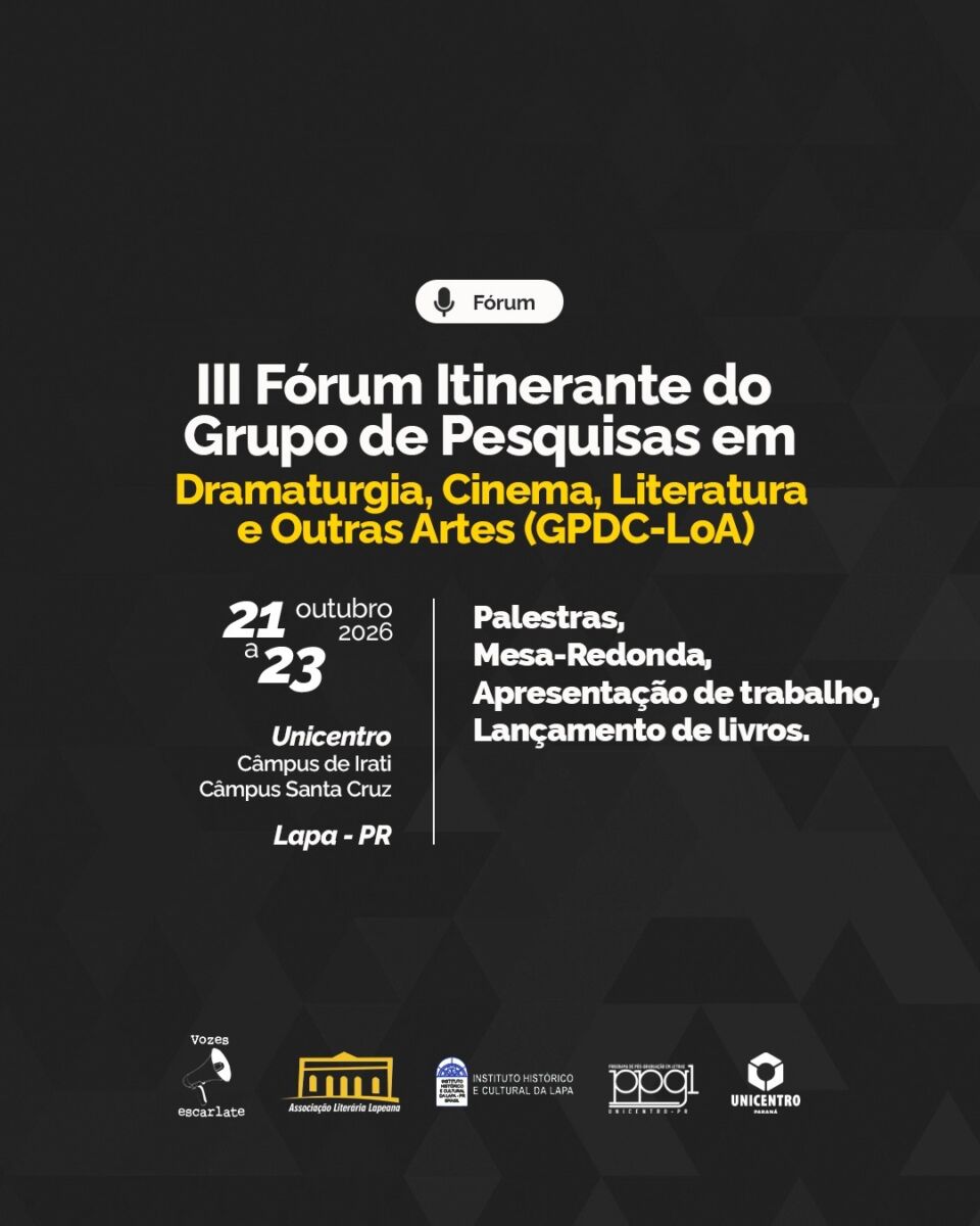 Fórum itinerante debate a participação das mulheres na dramaturgia e no cinema