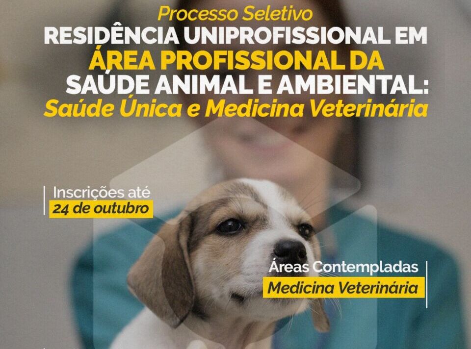 Unicentro abre seleção para Residência em Saúde Única e Medicina Veterinária