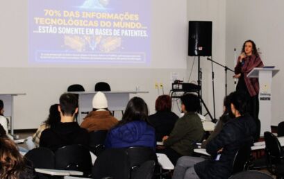 Palestra sobre Propriedade Industrial reúne 130 participantes no I Encontro PET Saúde Digital Guarapuava