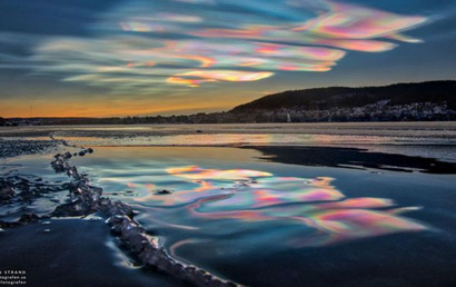 Entenda como se formou a nuvem colorida que intrigou a internet