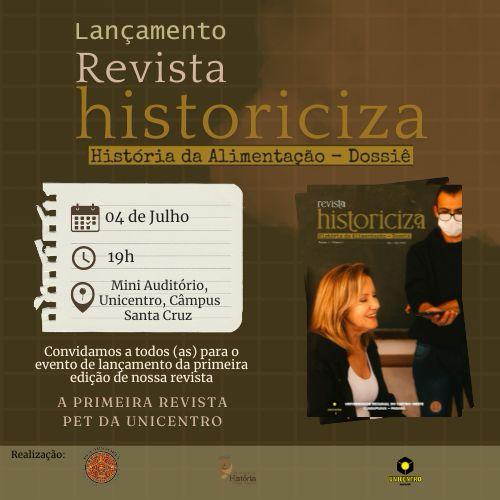 Lançamento Historiciza