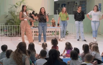 Visita CMEI Santa Terezinha