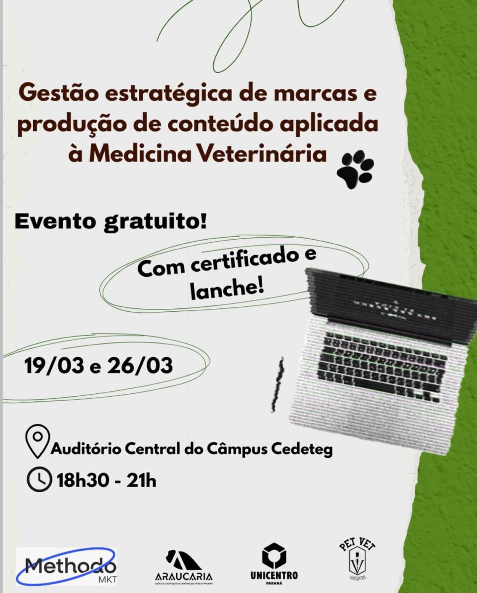 Gestão estratégica de marcas e produção de conteúdo aplicada à medicina veterinária Gestão estratégica de marcas e produção de conteúdo aplicada à medicina veterinária